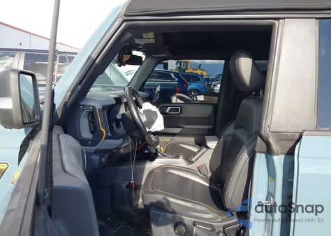 2021 Ford Bronco Badlands z USA, uszkodzony, nr VIN 1FMEE5DP0MLA98734